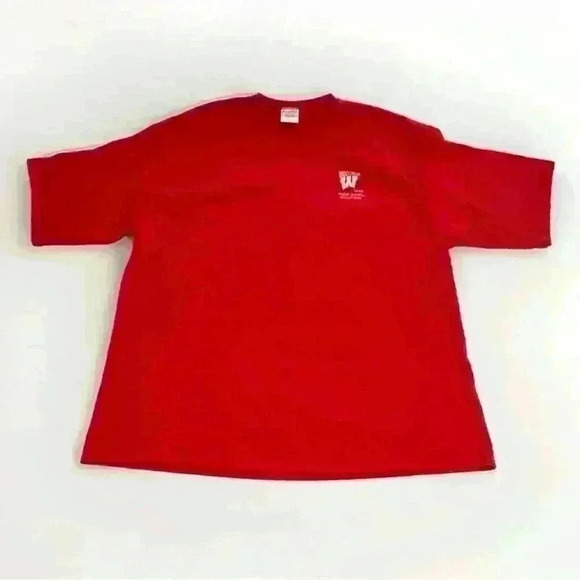 Vintage American made Wisconsin Badgers 1999 Rose bowl champions embroidered tee - Picture 1 of 4